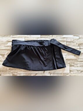 Tommy Bahama Black Swim Skirt with Side Tie